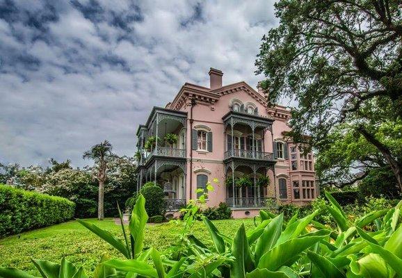 Garden District mansion.