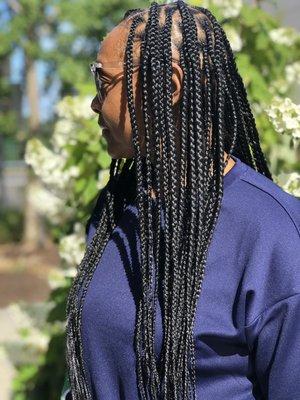 Knotless Box Braids