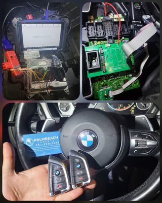 All keys lost:
Successfully completed coding 2 new keys to a 2016 BMW 4 series Fem system.