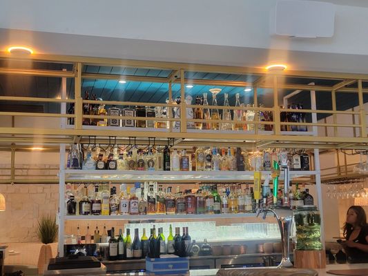 Inside bar area