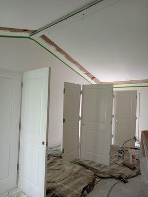 Crown Molding & Doors