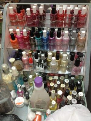 Nail color center