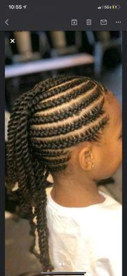 Beautiful Kid Braids