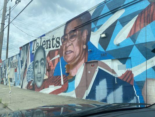 A Woman of Many Talents Mural