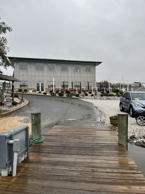 Sam and Maggie's from the dock at Fairview Marina.