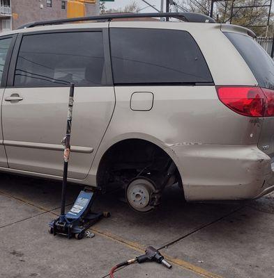 Flat tire repair