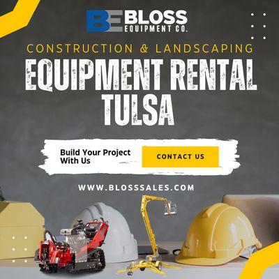 Equipment Rental in Tulsa.