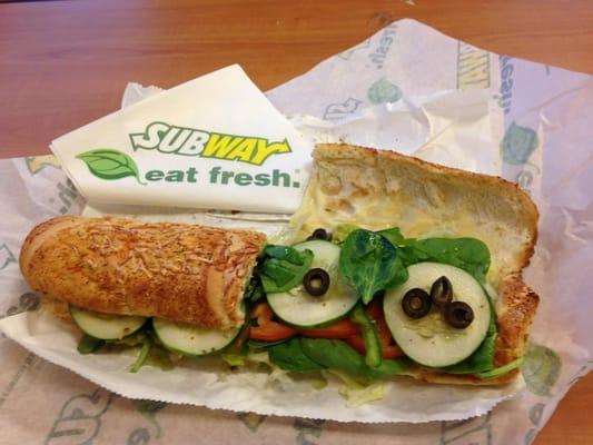 Best veggie sandwich around!