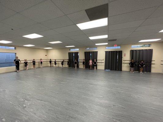 Large dance room!