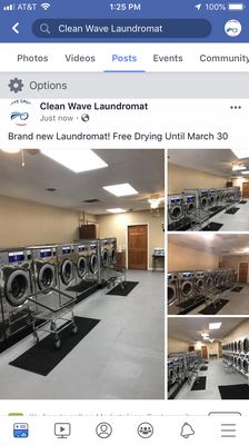 Free Drying-Drop Off Service-All New