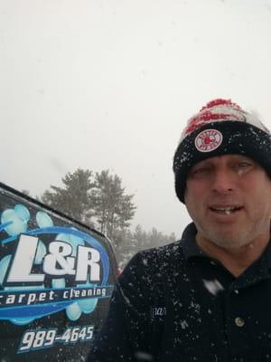 Hi I'm Richard owner of L & R Carpet Cleaning. We clean carpets & upholstery year round in the Bangor Me area since 1982