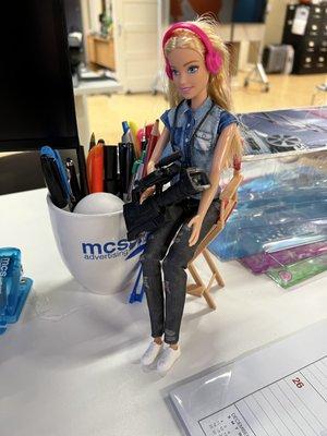 Barbie Can be Anything!
 *Graphic Designer Barbie