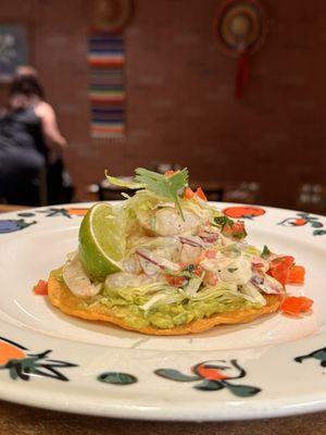 Shrimp Tostadas