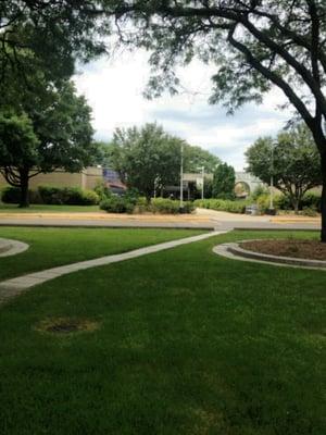 Flint Cultural Center grounds.