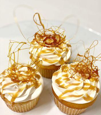 Dulce de leche cupcakes