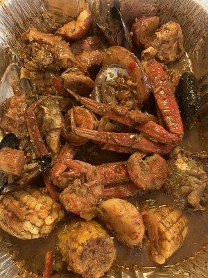 SEAFOOD BOIL AND A1 SEAFOOD BUTTER SAUCE