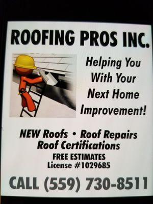 Call this roofer is very professional