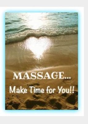 Make time for a massage to renew your mind, body, and spirit.