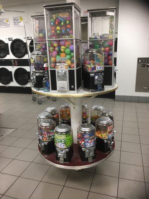 They have candy machines