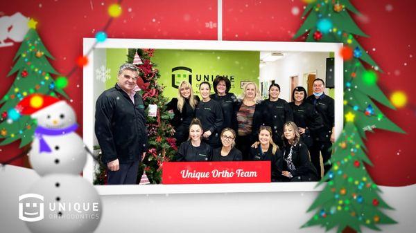 Wishing you the happiest of holidays from the Unique Ortho Team!