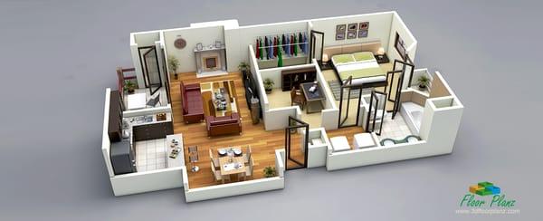 We Move Seniors designs your new home floor plan!