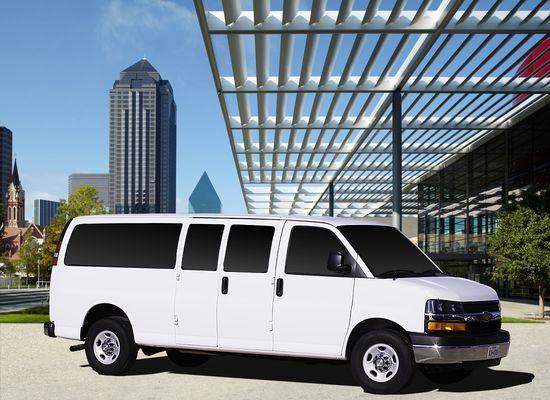 15 Passenger Chevy 3500 Express Van