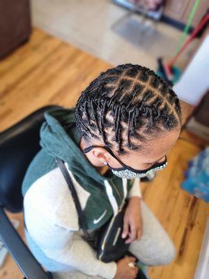 Starter locs and style