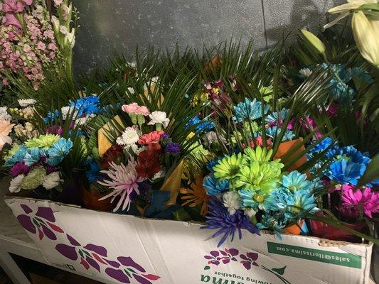 Dance recital bouquets