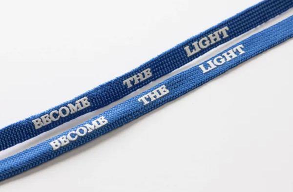 Become the Light blue Laces