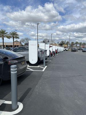 Tesla Supercharger Station