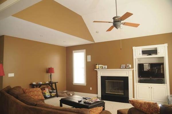 Downingtown PA.  Custom Interior Painting