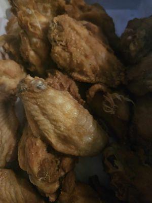 Non breaded chicken wings