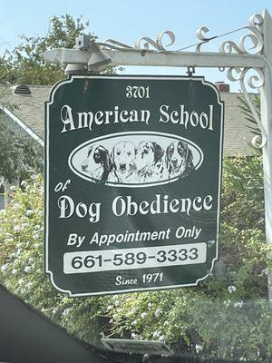 American School of Dog Obedience Inc