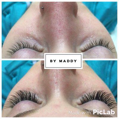 Eyelashes extension single