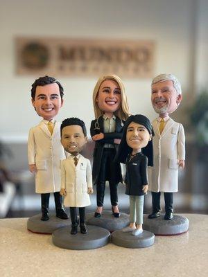 Our doctors come in all shapes and sizes but our commitment to our patients is always consistent!