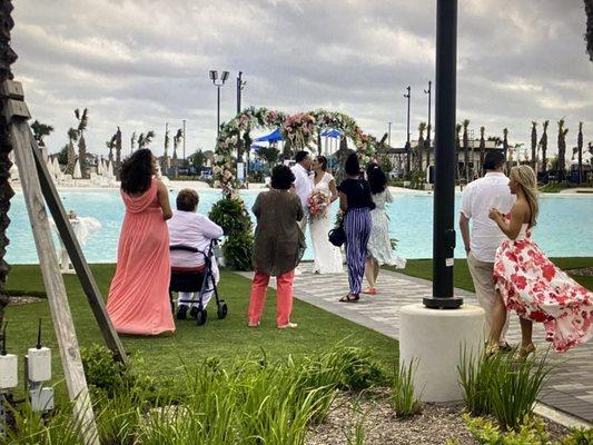 Wedding on Paradise Lawn