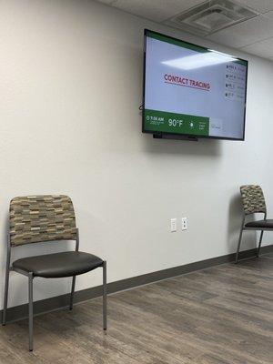 New waiting room