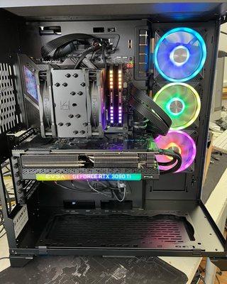 Custom Build Gaming PC, done same day!