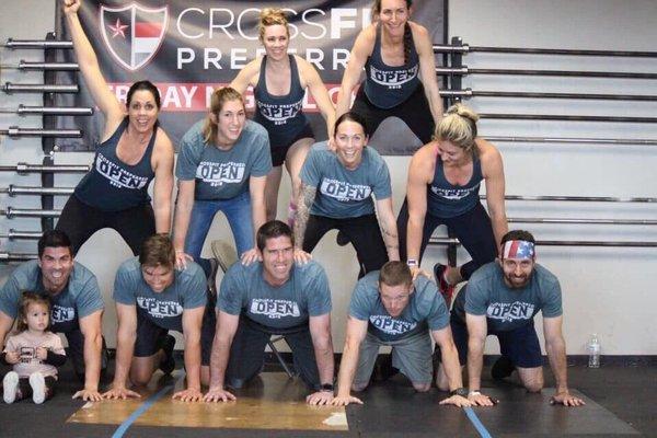 CrossFit Open Team Photo