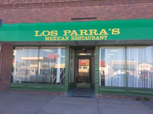 Storefront on Holyoke's main street, Interocean Ave.