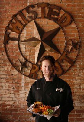 Jason Boso, owner of Twisted Root Burger Co. - Best DFW Portrait Photographer