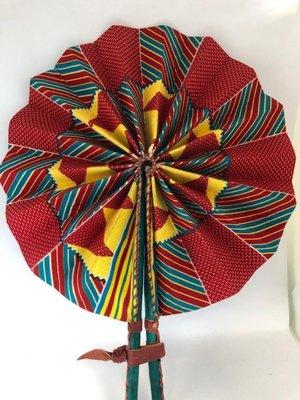 African Print Handheld fans