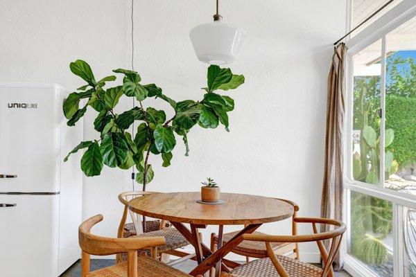 Dining Room in Unit 3 at The Amado