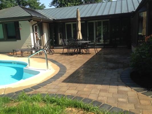 Walkways, patios, pool-scapes, hardscapes