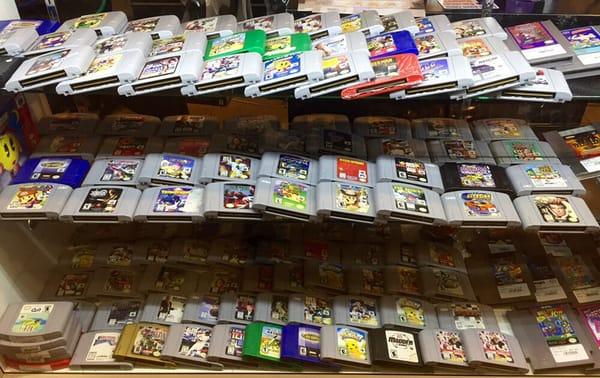 A quick look at some of our N64 games!