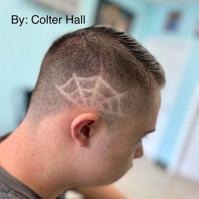 Hair design at Colter's Barbershop