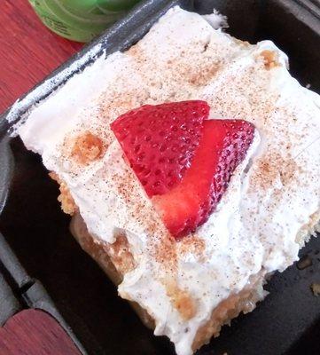 Coconut Tres Leches cake