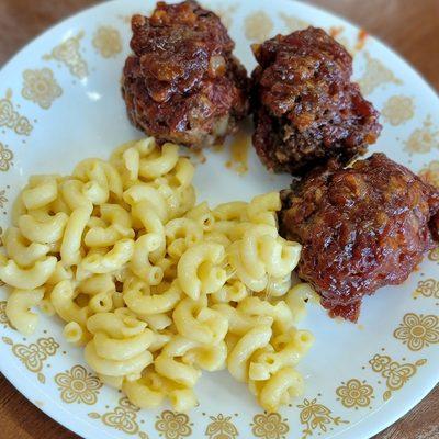 Mom's Magical Meatball and Macaroni Cheese