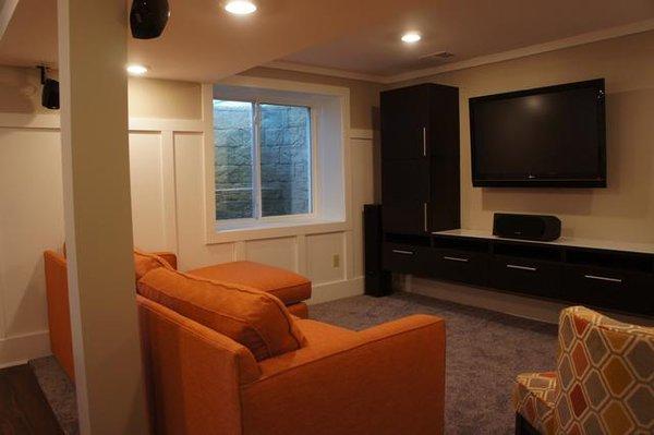 Basement Remodel for Old Farm House in St. Louis Park, MN.