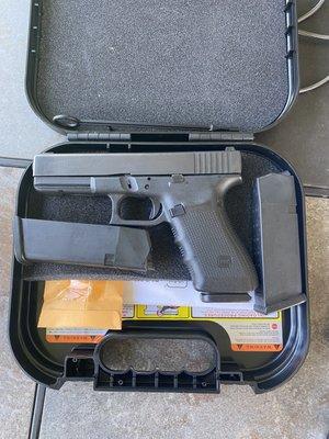 Glock 21 gently used very nice 45acp